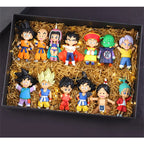 Set de Figuras Coleccionables Dragon Ball Z - Minis de Acción Goku, Vegeta, Broly y Más