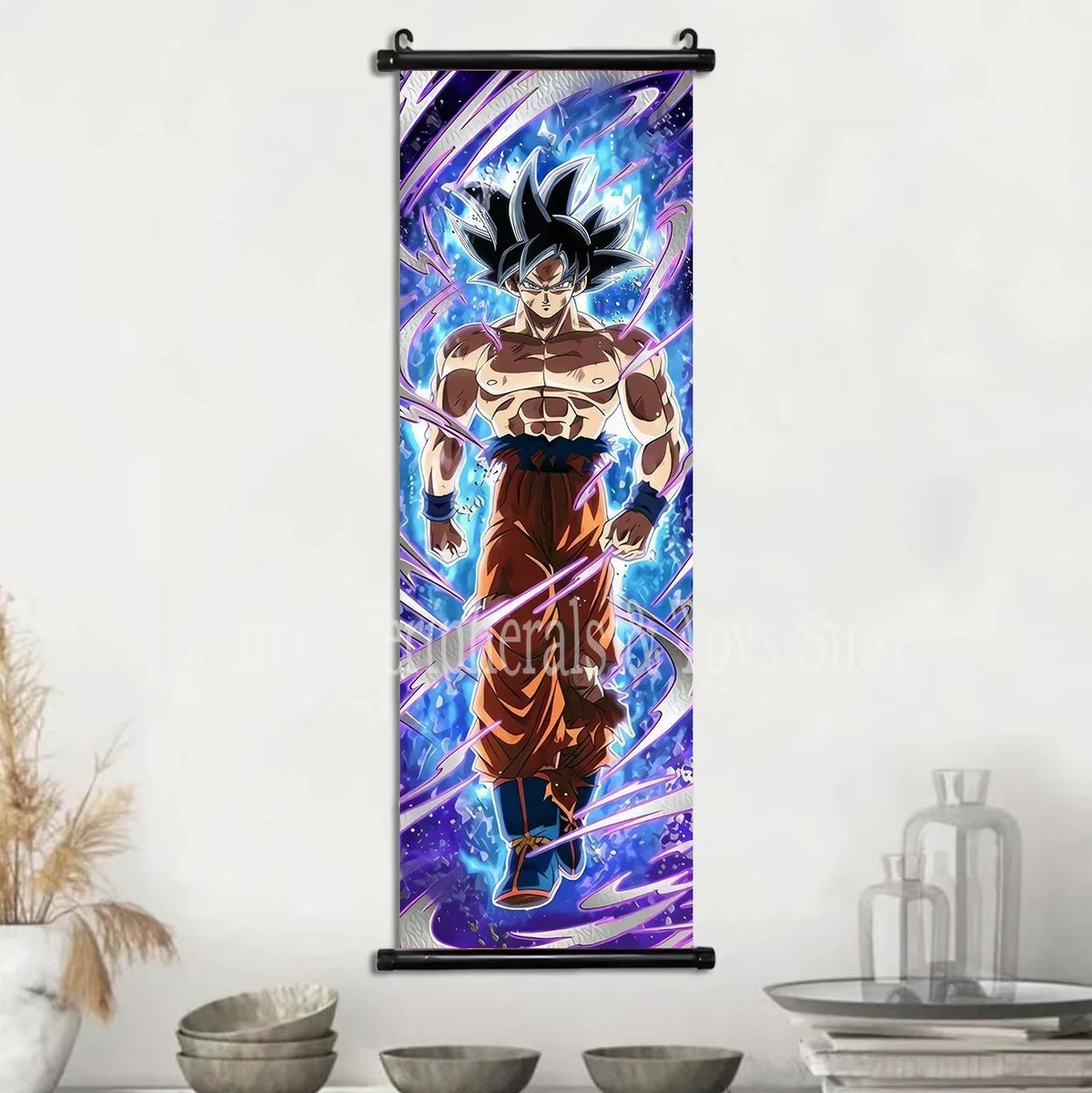 Cuadro Lienzo Colgante Anime de acción - Póster Pergamino Super Saiyan