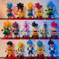 Set de Figuras Coleccionables Dragon Ball Z - Minis de Acción Goku, Vegeta, Broly y Más