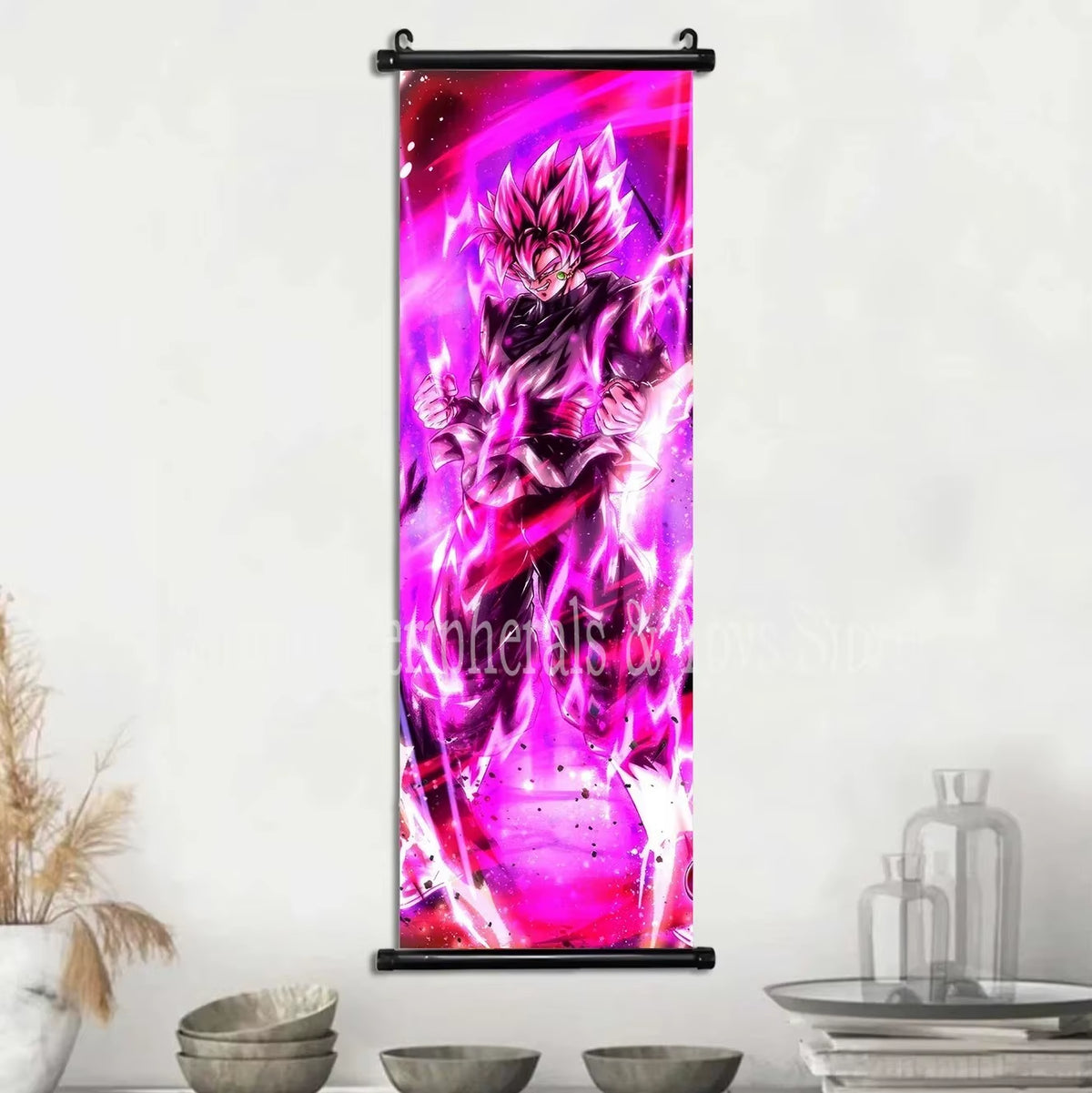 Cuadro Lienzo Colgante Anime de acción - Póster Pergamino Super Saiyan