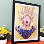 Póster Lenticular 3D Anime – Efecto Dinámico Cambio de Imagen (Sin Marco)