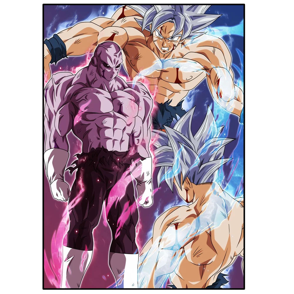 Japanese Anime Surrounding anime de accion Nº1 Poster Super Saiyan 