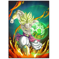 Japanese Anime Surrounding anime de accion Nº1 Poster Super Saiyan 