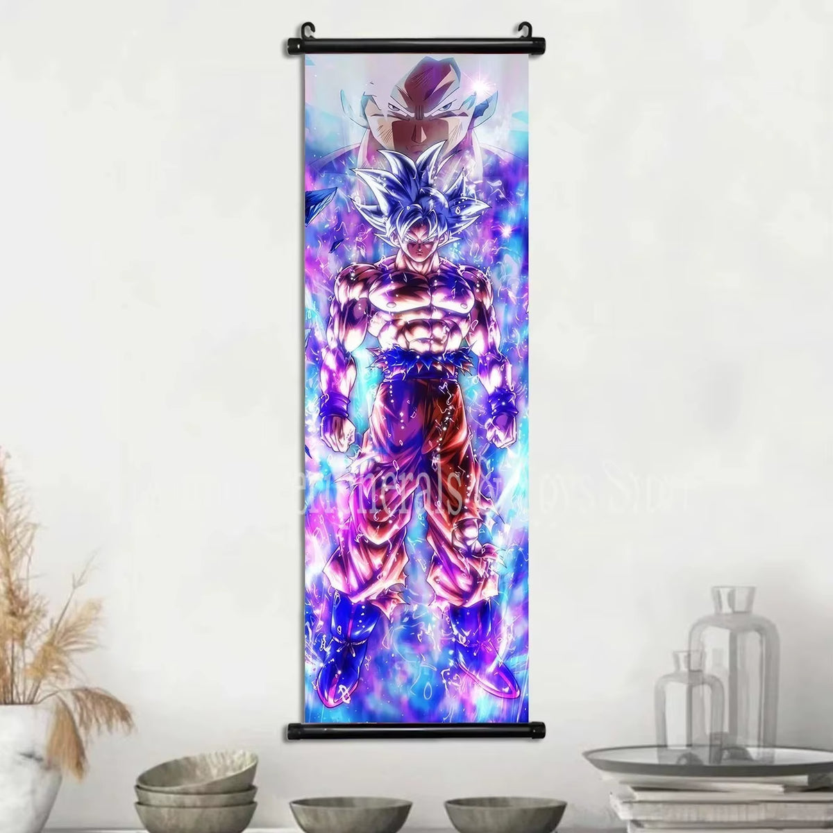 Cuadro Lienzo Colgante Anime de acción - Póster Pergamino Super Saiyan