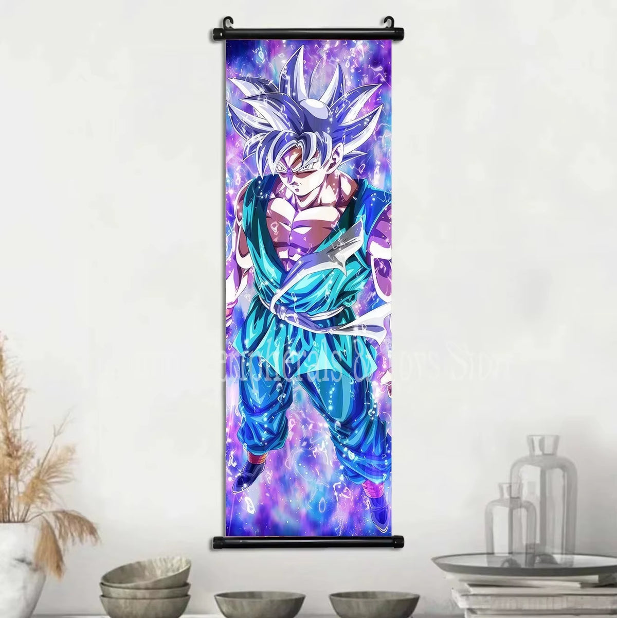 Cuadro Lienzo Colgante Anime de acción - Póster Pergamino Super Saiyan