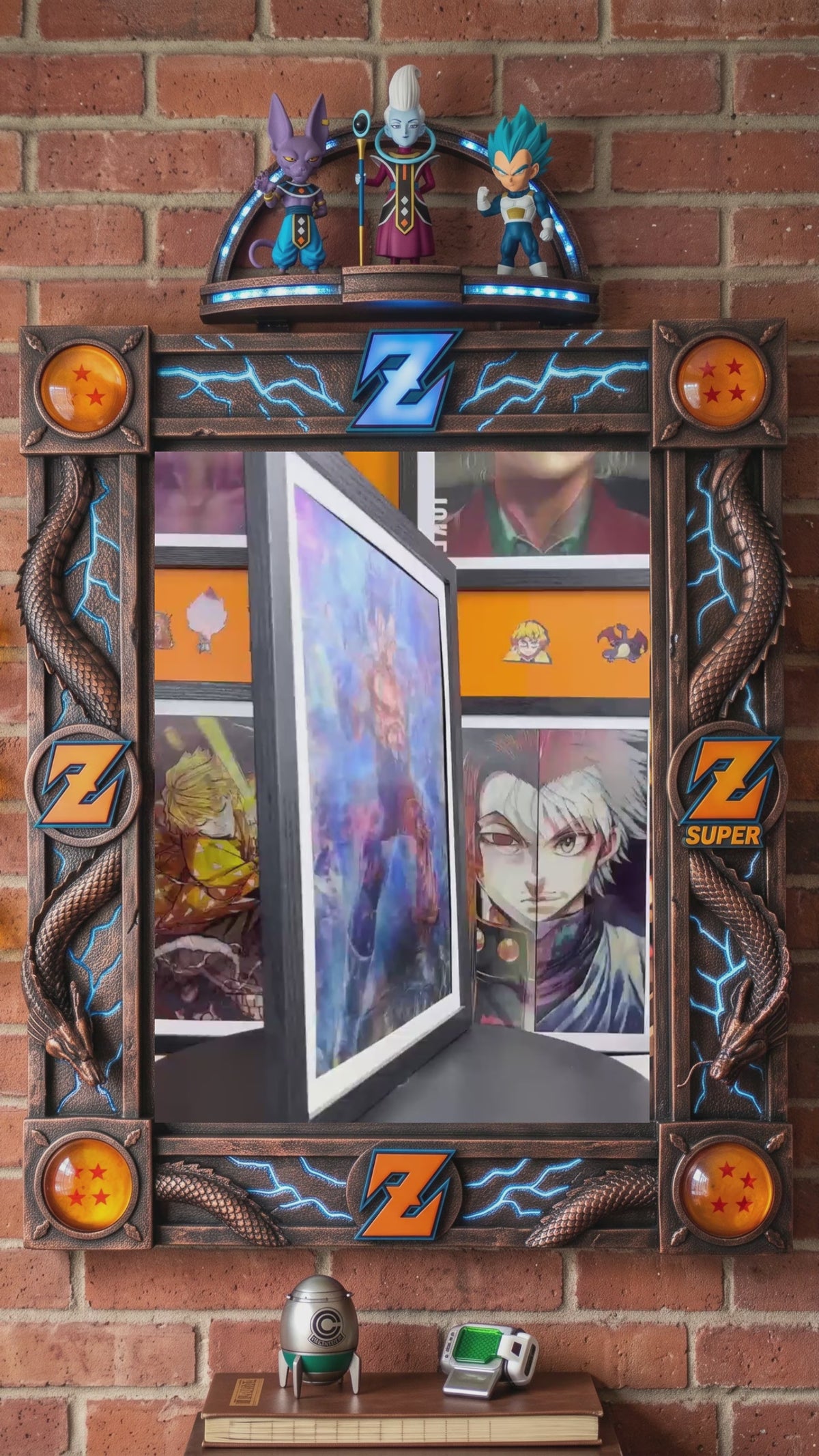 Póster formato lámina Holográfica 2 en 1
